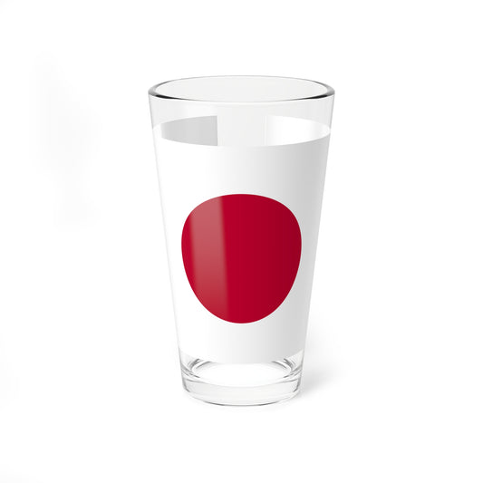 Flag of Japan 2-1 (Japan) Pint Glass 16oz