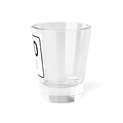 NH Route 110B (New Hampshire) (Road Sign) Shot Glass 1.5oz
