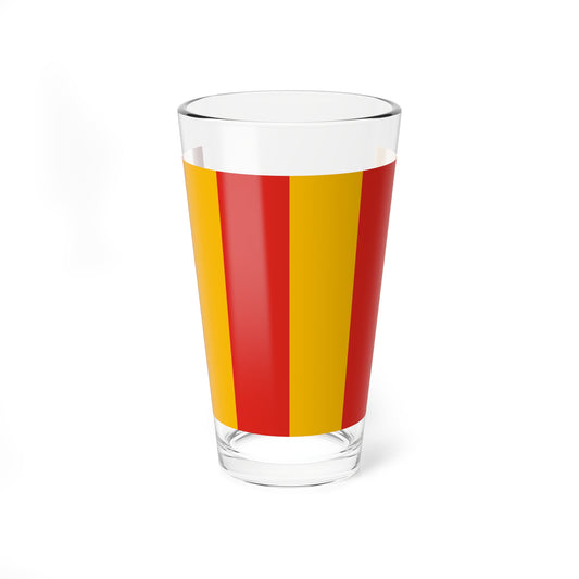 Flag of Kisujszallas 1941 (Hungary) Pint Glass 16oz