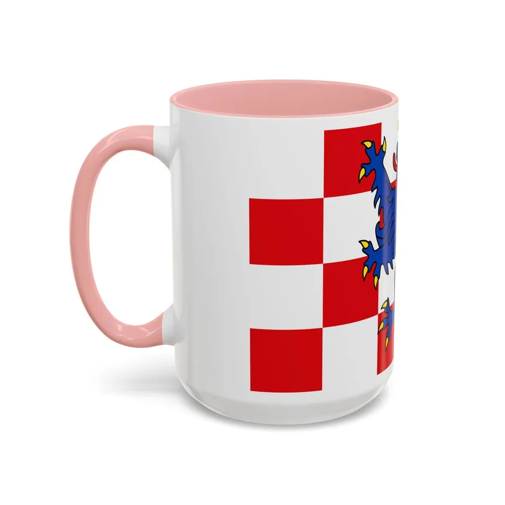 Flag of Birkenfeld Germany - Accent Coffee Mug-Go Mug Yourself