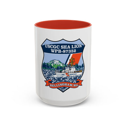 USCGC Sea Lions WPB 87352 (U.S. Coast Guard) Accent Coffee Mug