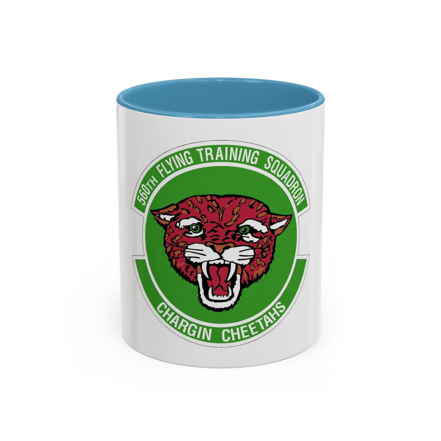 560 Flying Training Squadron AETC (U.S. Air Force) Accent Coffee Mug