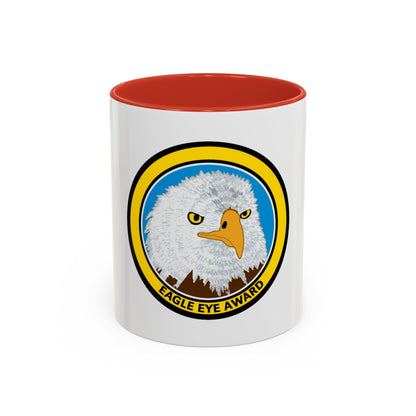 Eagle Eye Award (U.S. Coast Guard) Accent Coffee Mug