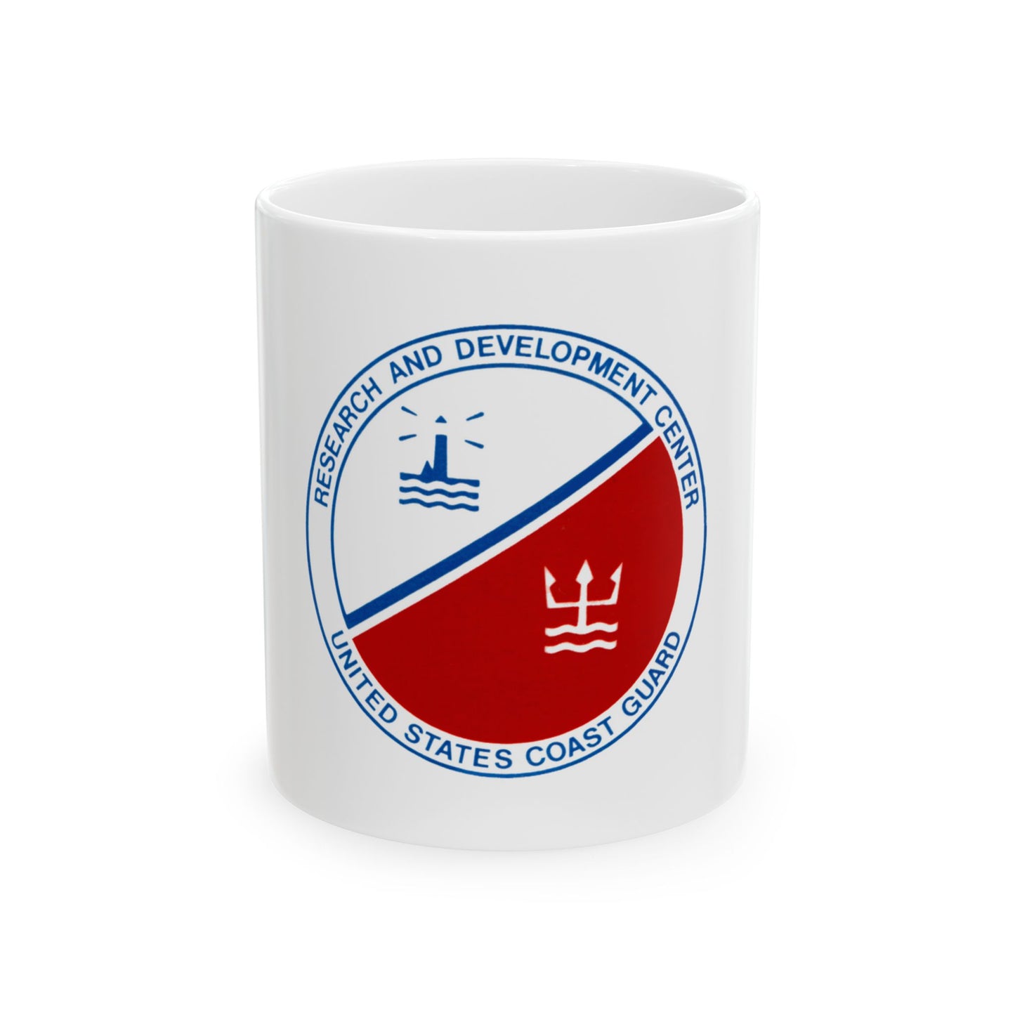 USCG Research And Development Center (U.S. Coast Guard) White Coffee Mug