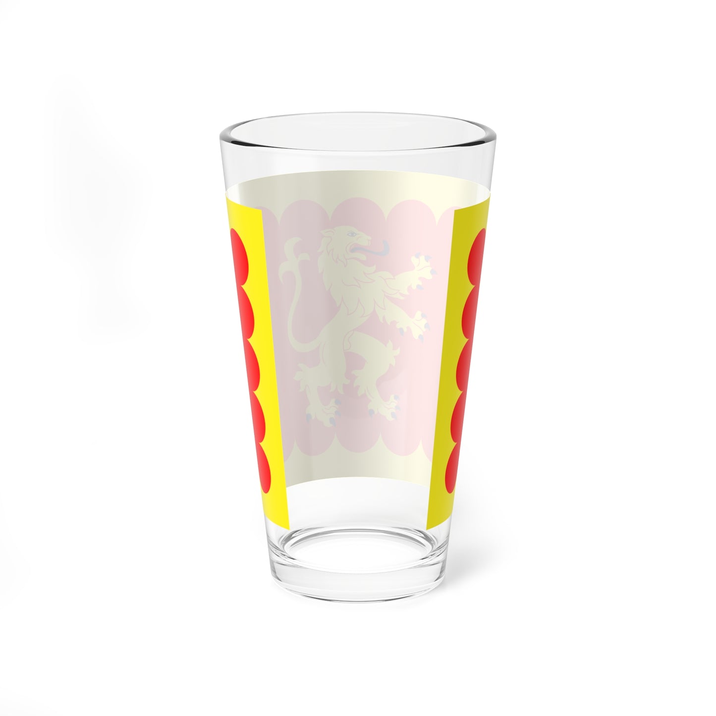 Flag of Carmarthenshire proposed (United Kingdom) Pint Glass 16oz