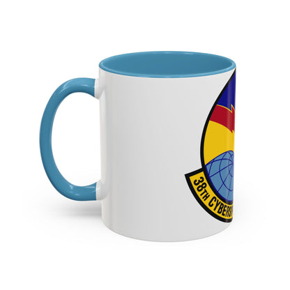 38th Cyberspace Readiness Squadron (U.S. Air Force) Accent Coffee Mug