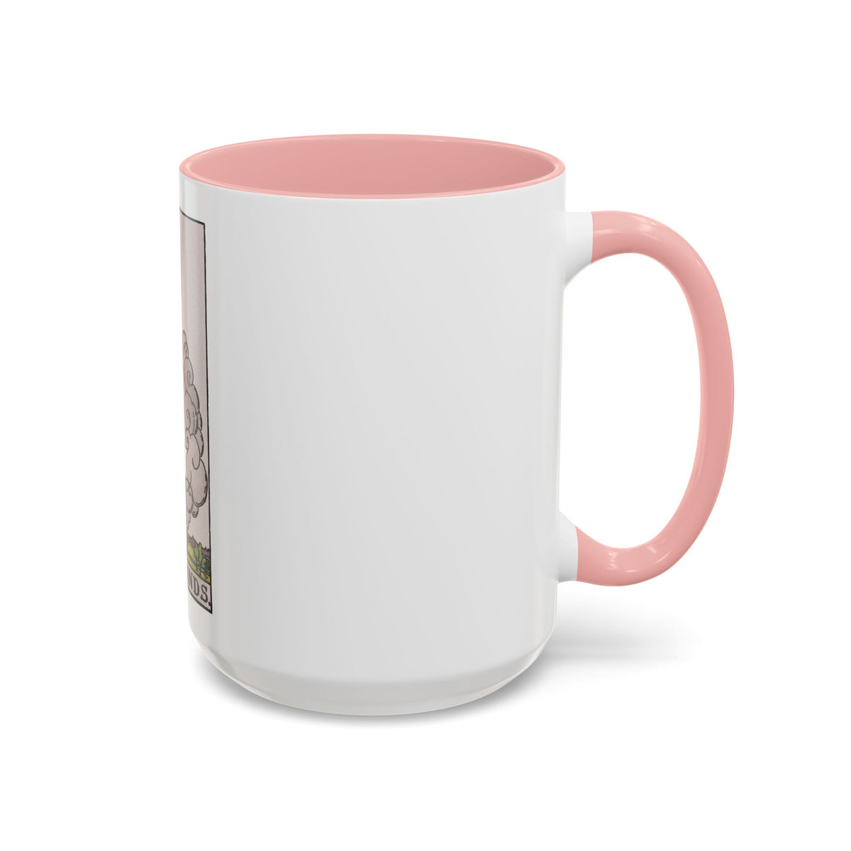 The Ace of Wands (Tarot Card) Accent Coffee Mug