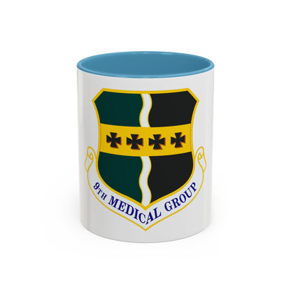 9th Medical Group (U.S. Air Force) Accent Coffee Mug