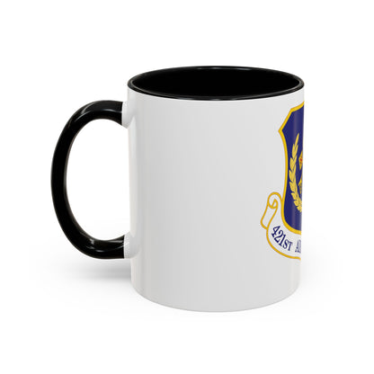 421st Air Base Group (U.S. Air Force) Accent Coffee Mug