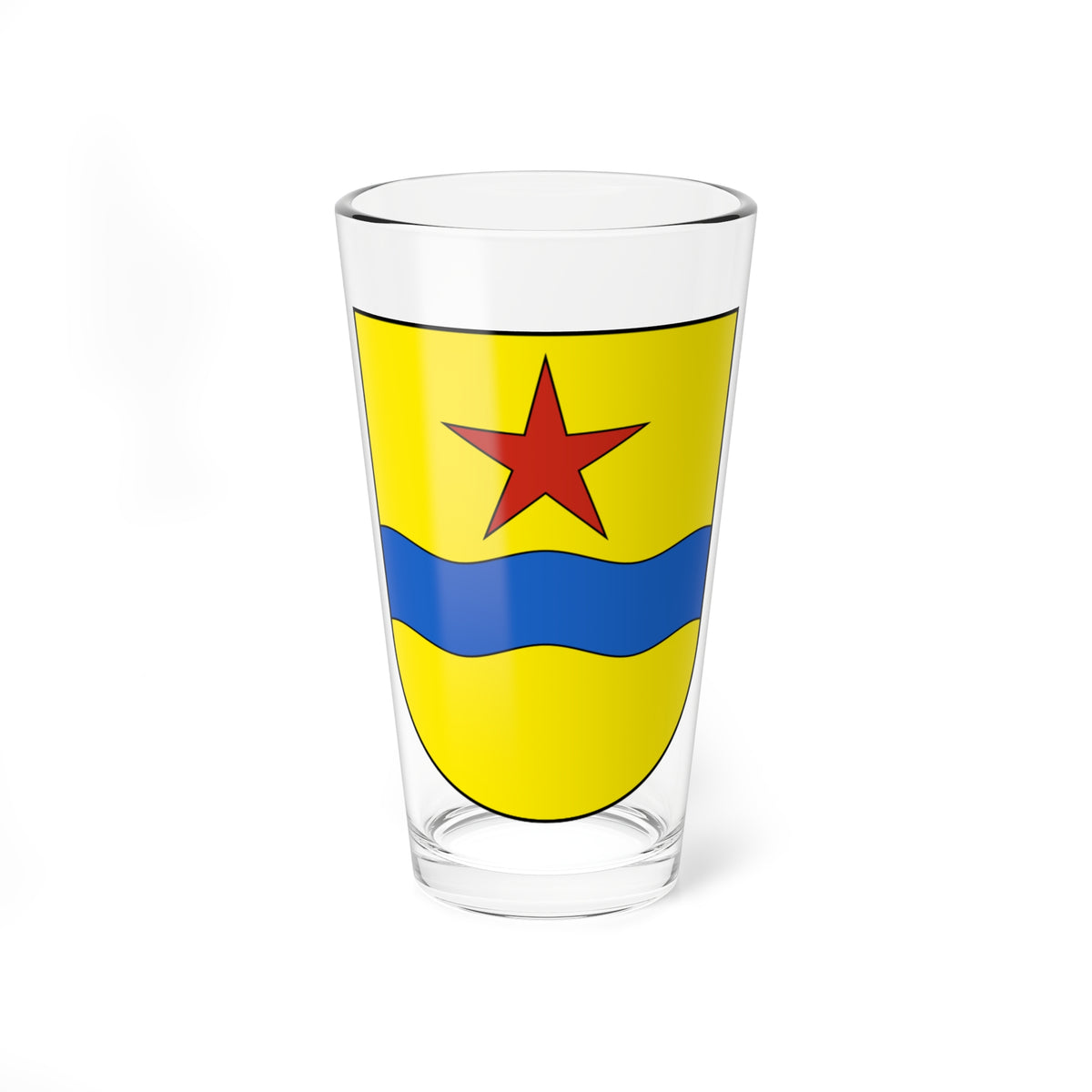 Kleinlützel-blazon (Switzerland) (Coat of Arms) Pint Glass 16oz