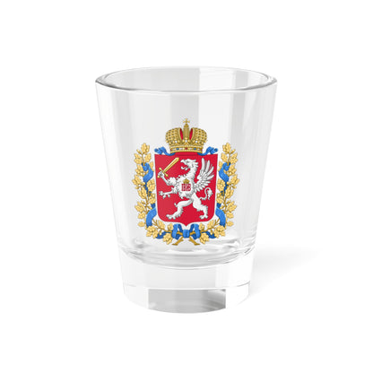 Coat of arms of Governorate of Livonia (Russia) (Coat of Arms) Shot Glass 1.5oz