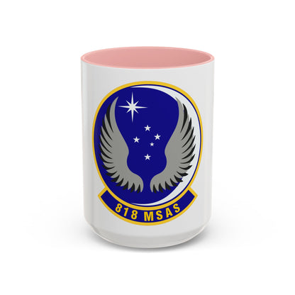 818th Mobility Support Advisory Squadron (U.S. Air Force) Accent Coffee Mug