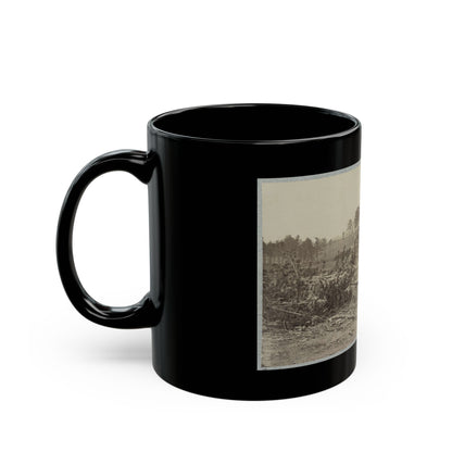 Abandoned Camp Of 9th Army Corps Near Falmouth, Va., February, 1863 (U.S. Civil War) Black Coffee Mug