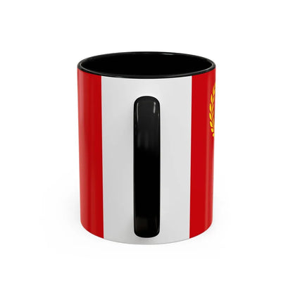 Flag of Kedah Malaysia - Accent Coffee Mug-Go Mug Yourself