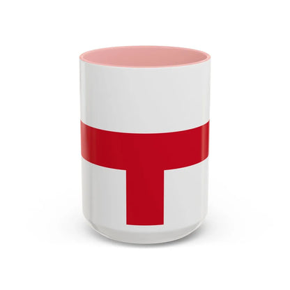 Flag of Kirkop Malta - Accent Coffee Mug-15oz-Pink-Go Mug Yourself