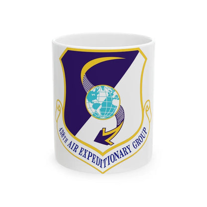 438th Air Expeditionary Group (U.S. Air Force) White Coffee Mug-11oz-Go Mug Yourself