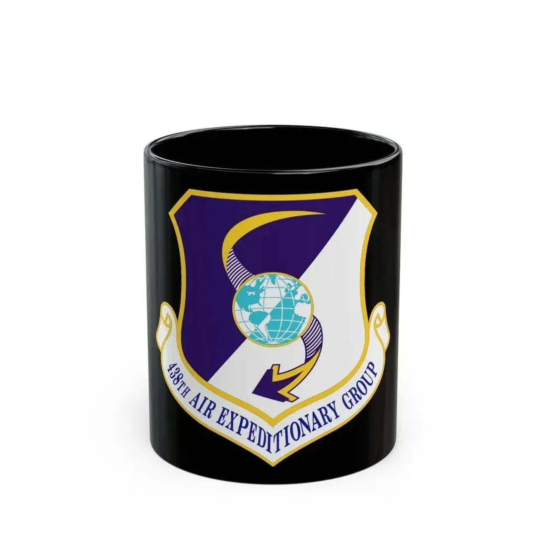 438th Air Expeditionary Group (U.S. Air Force) Black Coffee Mug 11oz - Go Mug Yourself