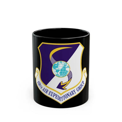 438th Air Expeditionary Group (U.S. Air Force) Black Coffee Mug 11oz - Go Mug Yourself