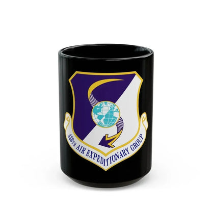 438th Air Expeditionary Group (U.S. Air Force) Black Coffee Mug 15oz - Go Mug Yourself