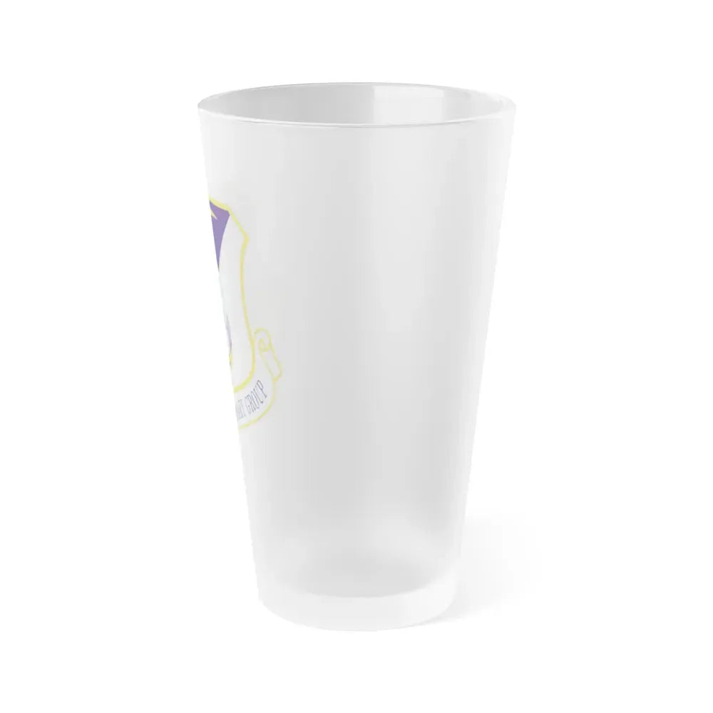438th Air Expeditionary Group (U.S. Air Force) Frosted Pint Glass 16oz - Go Mug Yourself