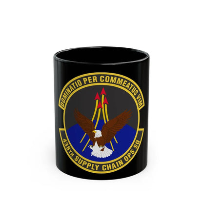 438th Supply Chain Operations Squadron (U.S. Air Force) Black Coffee Mug-11oz-Go Mug Yourself