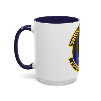 438th Supply Chain Operations Squadron (U.S. Air Force) Accent Coffee Mug - Go Mug Yourself