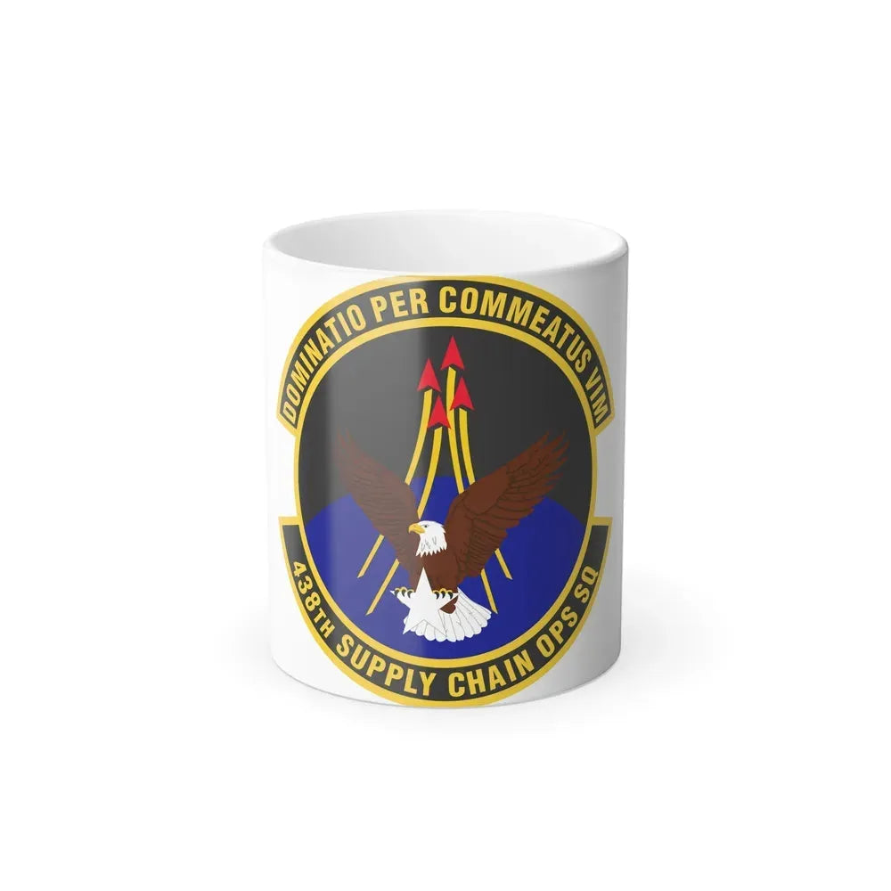 438th Supply Chain Operations Squadron (U.S. Air Force) Color Changing Coffee Mug 11oz - Go Mug Yourself