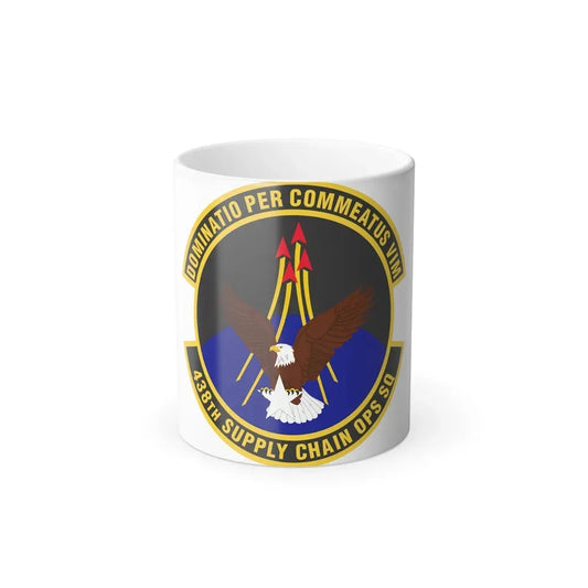 438th Supply Chain Operations Squadron (U.S. Air Force) Color Changing Coffee Mug 11oz - Go Mug Yourself