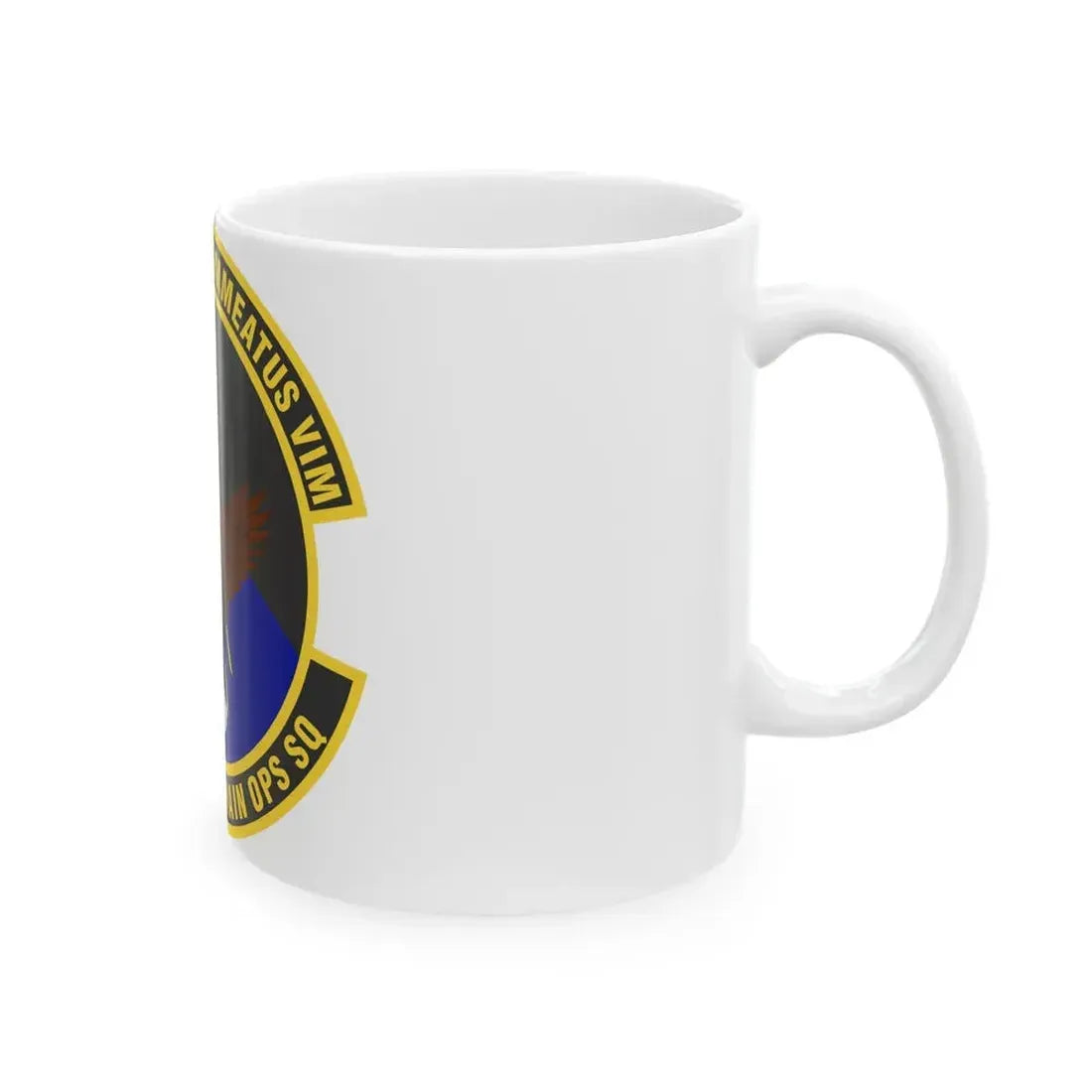 438th Supply Chain Operations Squadron (U.S. Air Force) White Coffee Mug - Go Mug Yourself
