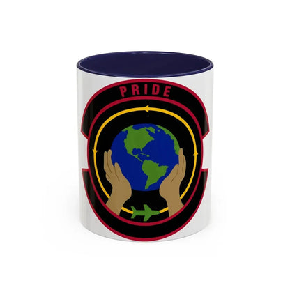 439 Force Support Squadron AFRC (U.S. Air Force) Accent Coffee Mug 11oz Navy - Go Mug Yourself
