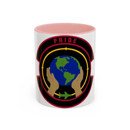 439 Force Support Squadron AFRC (U.S. Air Force) Accent Coffee Mug 11oz Pink - Go Mug Yourself