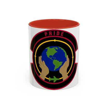 439 Force Support Squadron AFRC (U.S. Air Force) Accent Coffee Mug 11oz Red - Go Mug Yourself