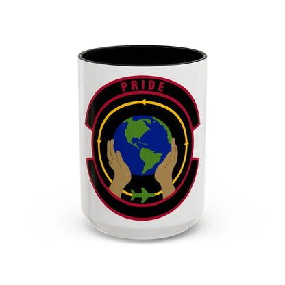 439 Force Support Squadron AFRC (U.S. Air Force) Accent Coffee Mug 15oz Black - Go Mug Yourself