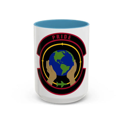 439 Force Support Squadron AFRC (U.S. Air Force) Accent Coffee Mug 15oz Light Blue - Go Mug Yourself