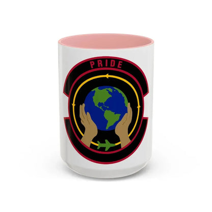 439 Force Support Squadron AFRC (U.S. Air Force) Accent Coffee Mug 15oz Pink - Go Mug Yourself
