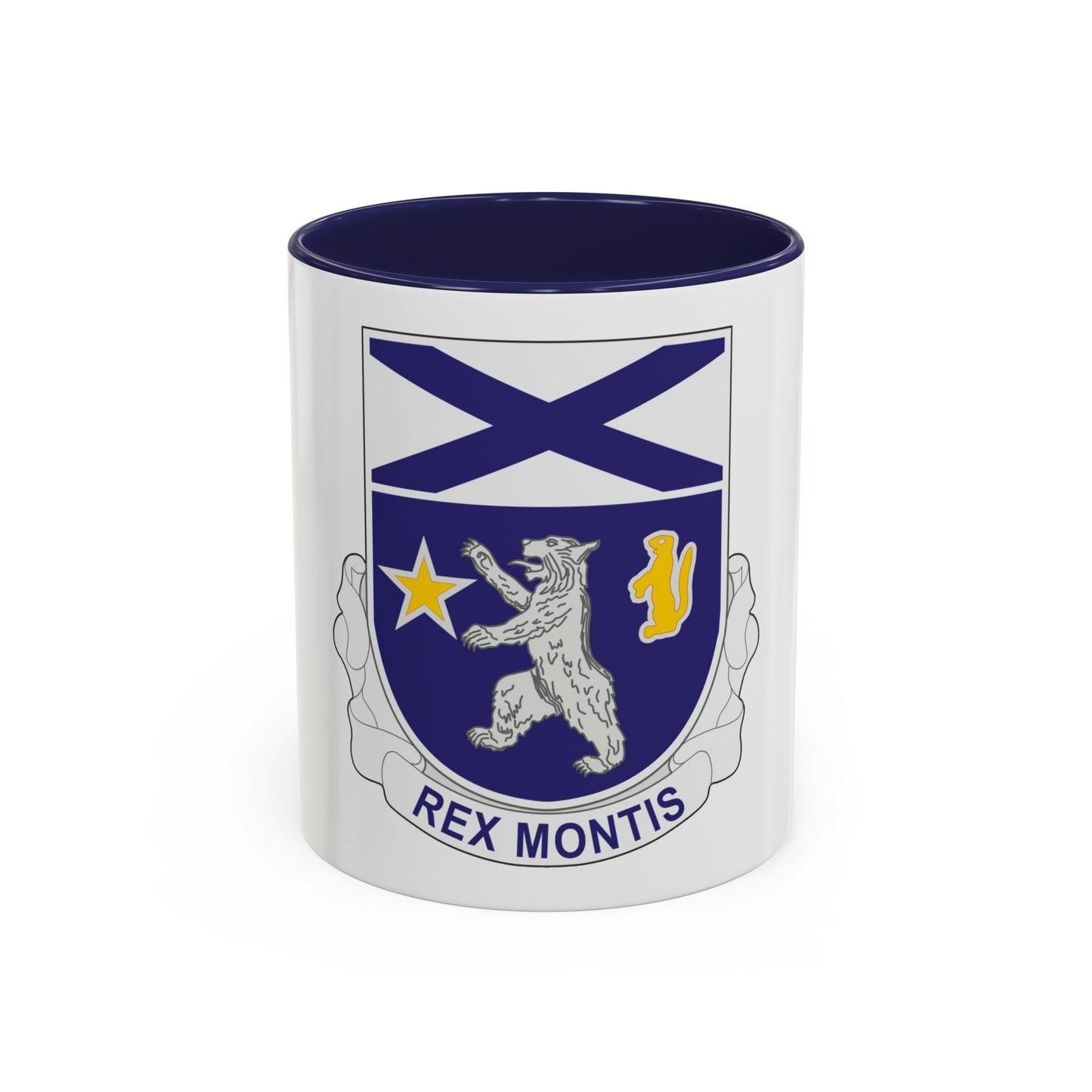 136th Infantry Regiment (U.S. Army) Accent Coffee Mug