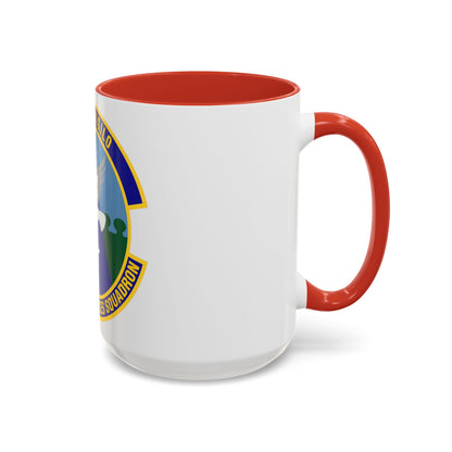 87 Security Forces Squadron AMC (U.S. Air Force) Accent Coffee Mug