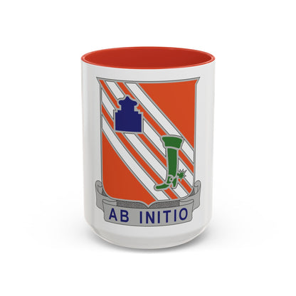 63 Signal Battalion (U.S. Army) Accent Coffee Mug