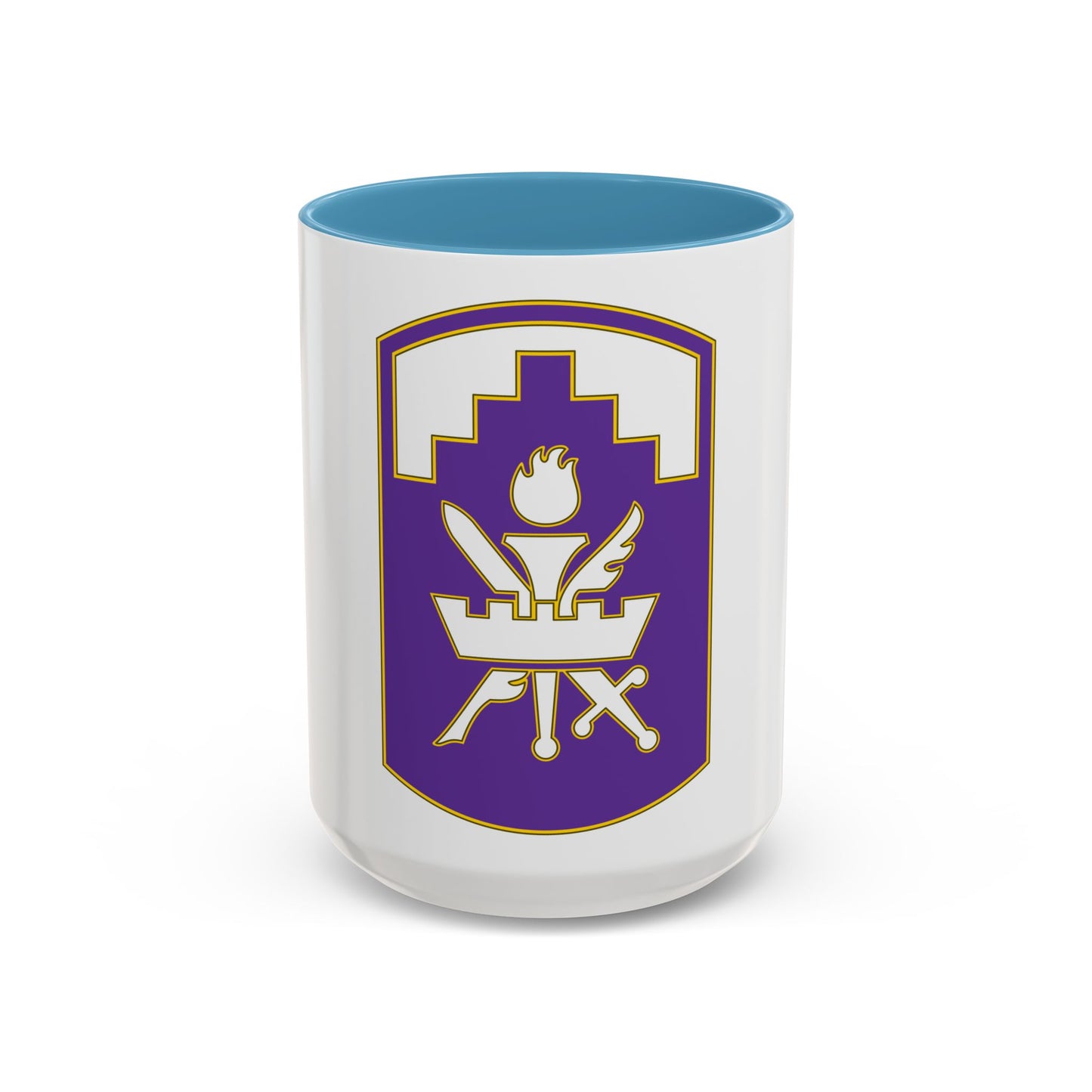 353 Civil Affairs Command 3 (U.S. Army) Accent Coffee Mug