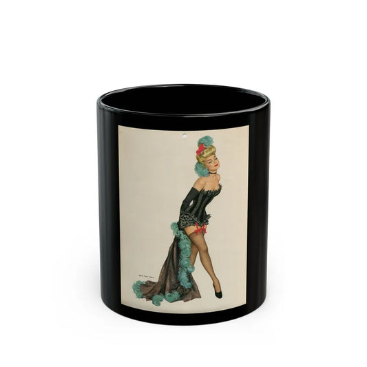 Esquire P04 Jan - Black Coffee Mug-11oz-Go Mug Yourself