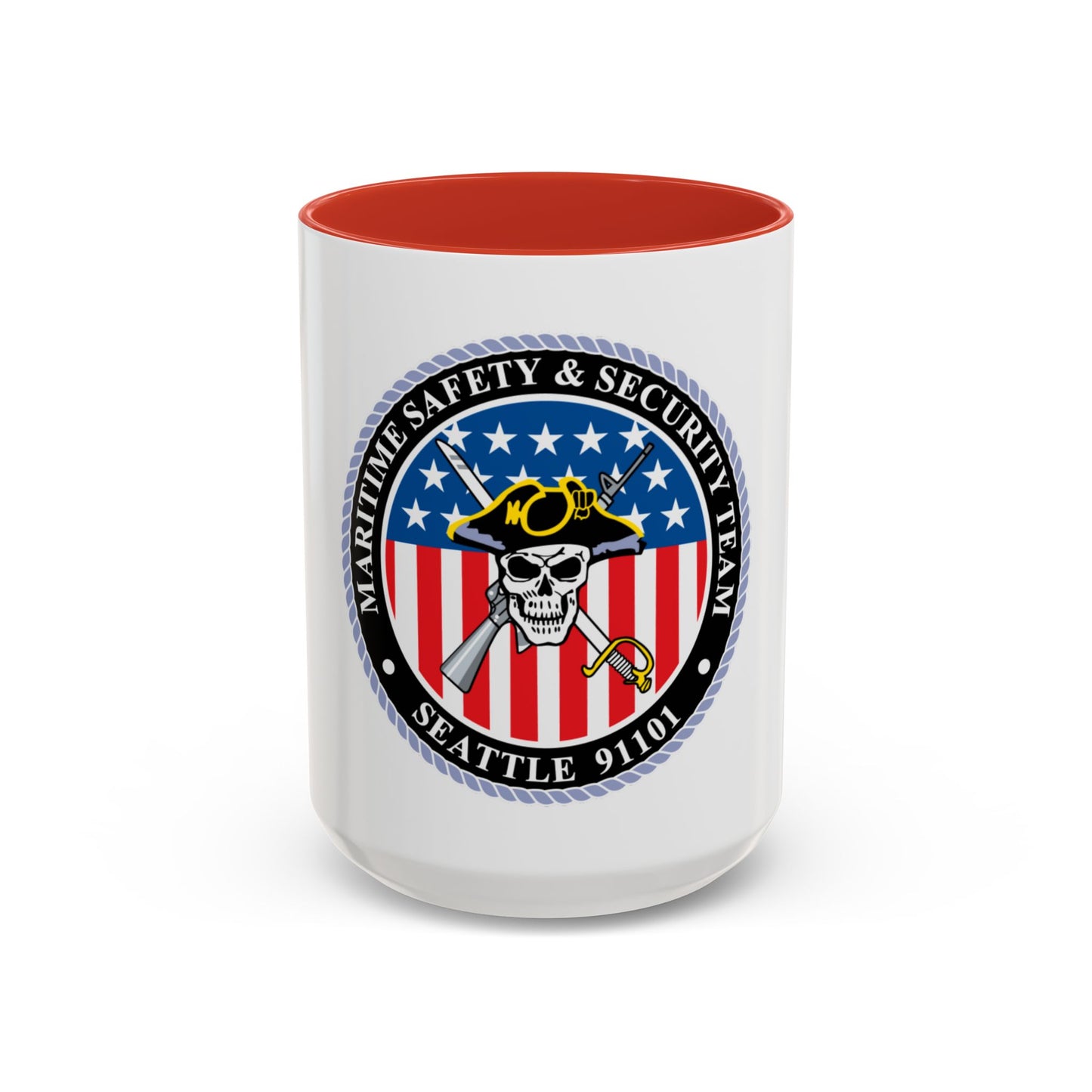 Maritime Safety & Security Team Seattle MSST (U.S. Coast Guard) Accent Coffee Mug