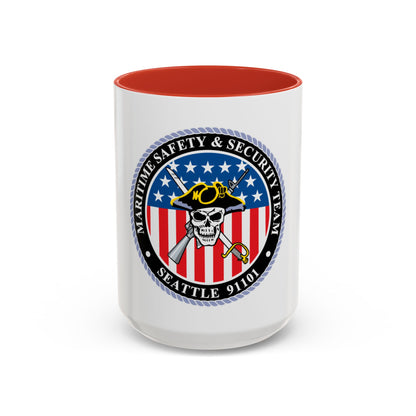 Maritime Safety & Security Team Seattle MSST (U.S. Coast Guard) Accent Coffee Mug