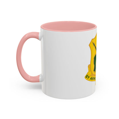 134 Tank Battalion (U.S. Army) Accent Coffee Mug