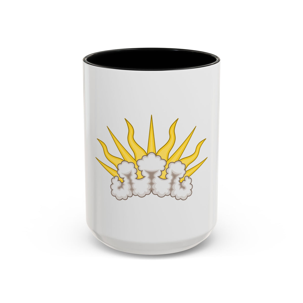 Sunburst Badge - Accent Coffee Mug
