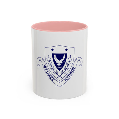 Cyprus Prisons Department - Accent Coffee Mug