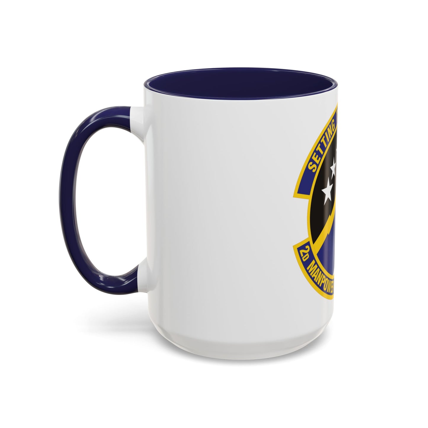 2d Manpower Requirements Squadron (U.S. Air Force) Accent Coffee Mug