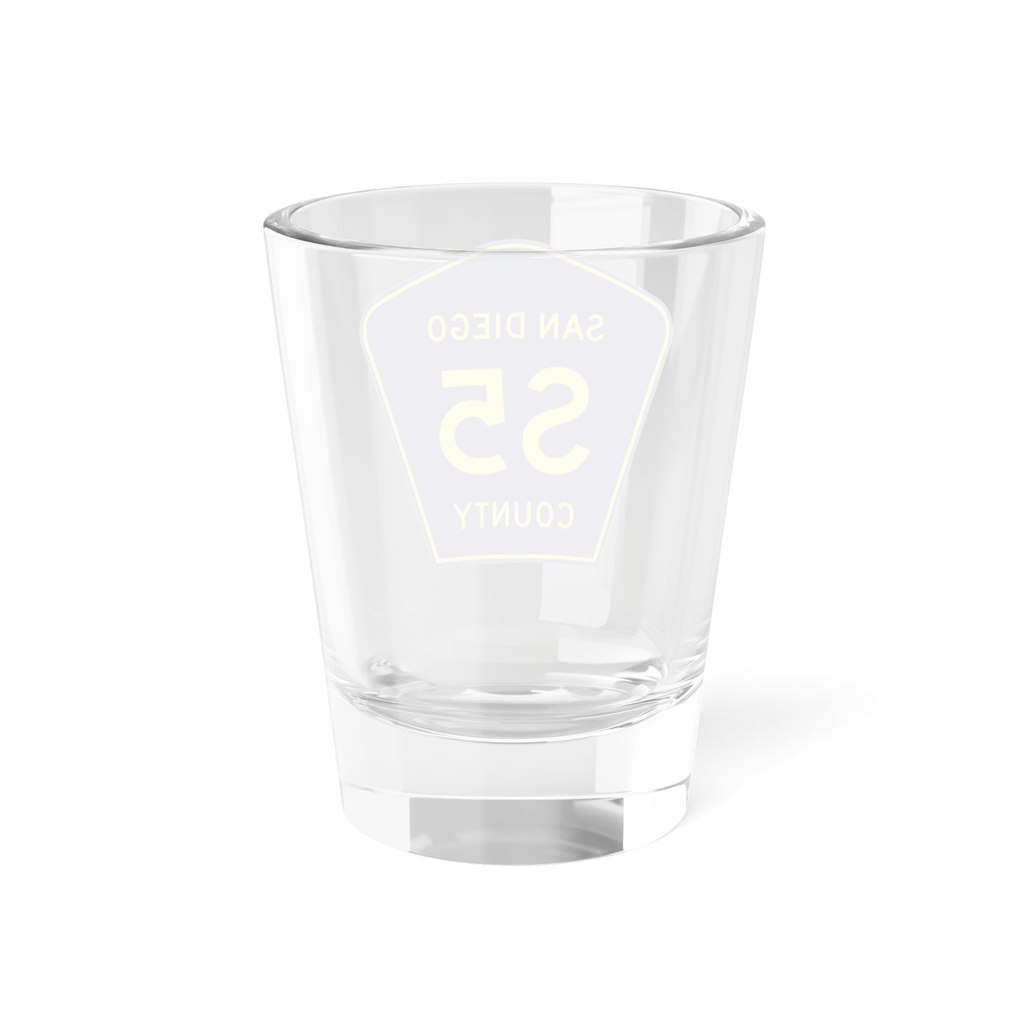 San Diego County S5 (California) (Road Sign) Shot Glass 1.5oz