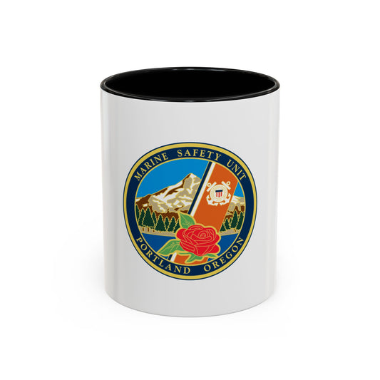 USCG MSU Portland (U.S. Coast Guard) Accent Coffee Mug