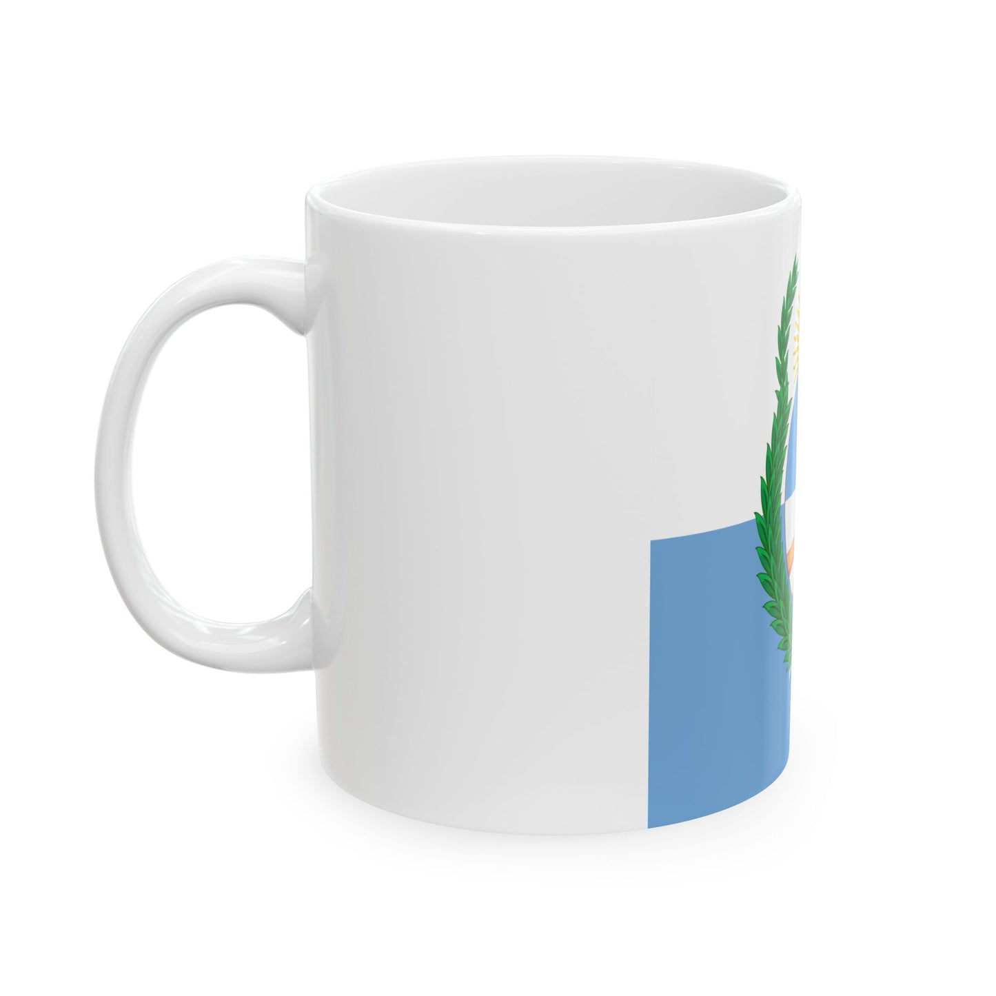 Flag of Mendoza Province Argentina - White Coffee Mug-Go Mug Yourself