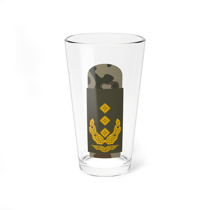 LA OS3 63 Generalleutnant (Military Rank) Pint Glass 16oz